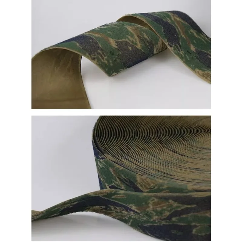 Cinta velcro camuflaje tigre azul lado pelo coser sin pegamento - imagen 5