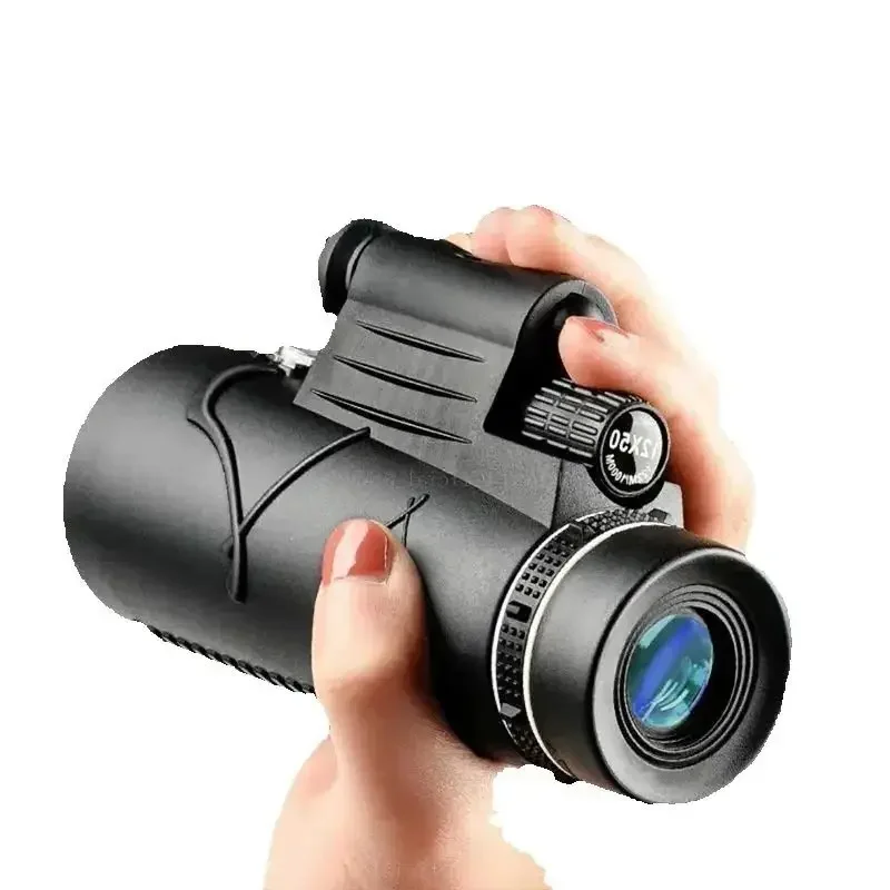 Telescopio monocular con prisma Bak4, trípode y pinza para móvil - imagen 2