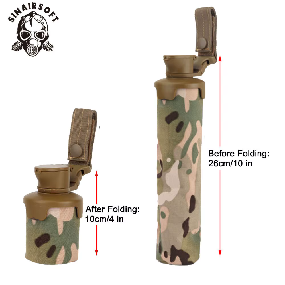 Bolsa táctica plegable Molle para cargadores