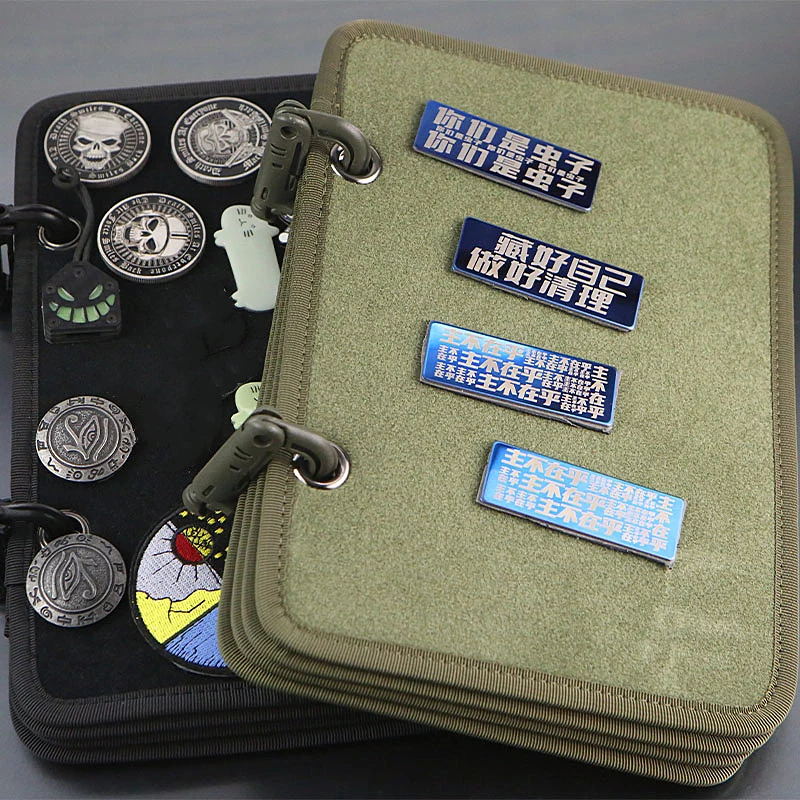 Panel organizador parches táctico – Portaparches adhesivo EDC con velcro - imagen 2