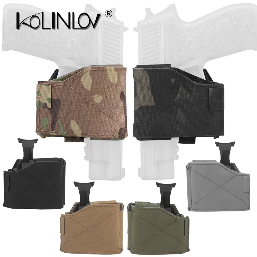 Fundas MOLLE universales para cinturon y pierna - adaptador QLS - imagen 2