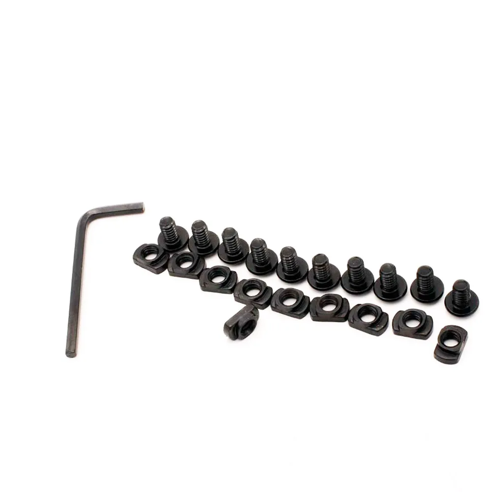 Kit de tornillos y tuercas M-LOK con llave para rieles