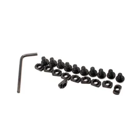 Kit de tornillos y tuercas M-LOK con llave para rieles