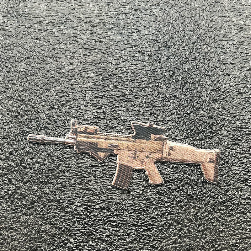 Parche táctico rifle Q adhesivo para MOLLE o casco - imagen 2