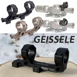 Geissele QD Montura cantilever para visor con nivel y riel Picatinny