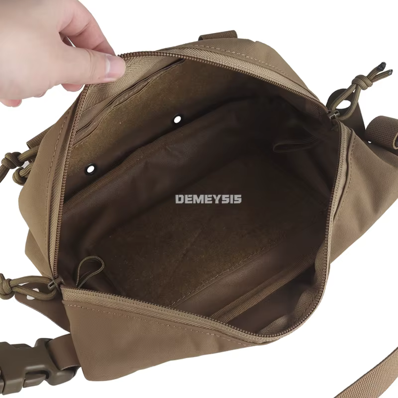 Bolsa táctica de cintura portaplacas abdominal multiusos senderismo - imagen 5