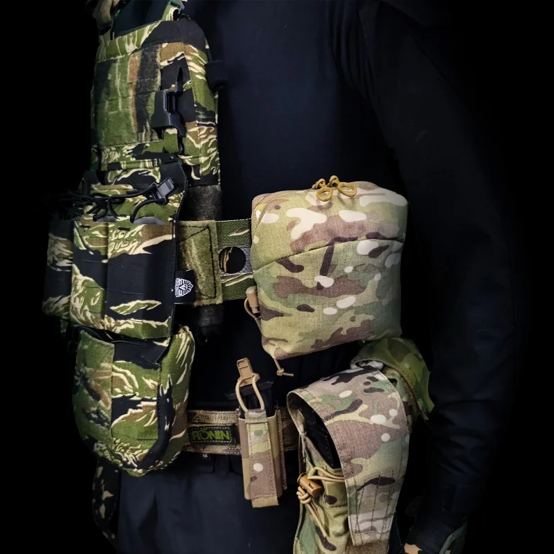 Bolsa táctica multiusos 6x5 pulgadas lista para llevar
