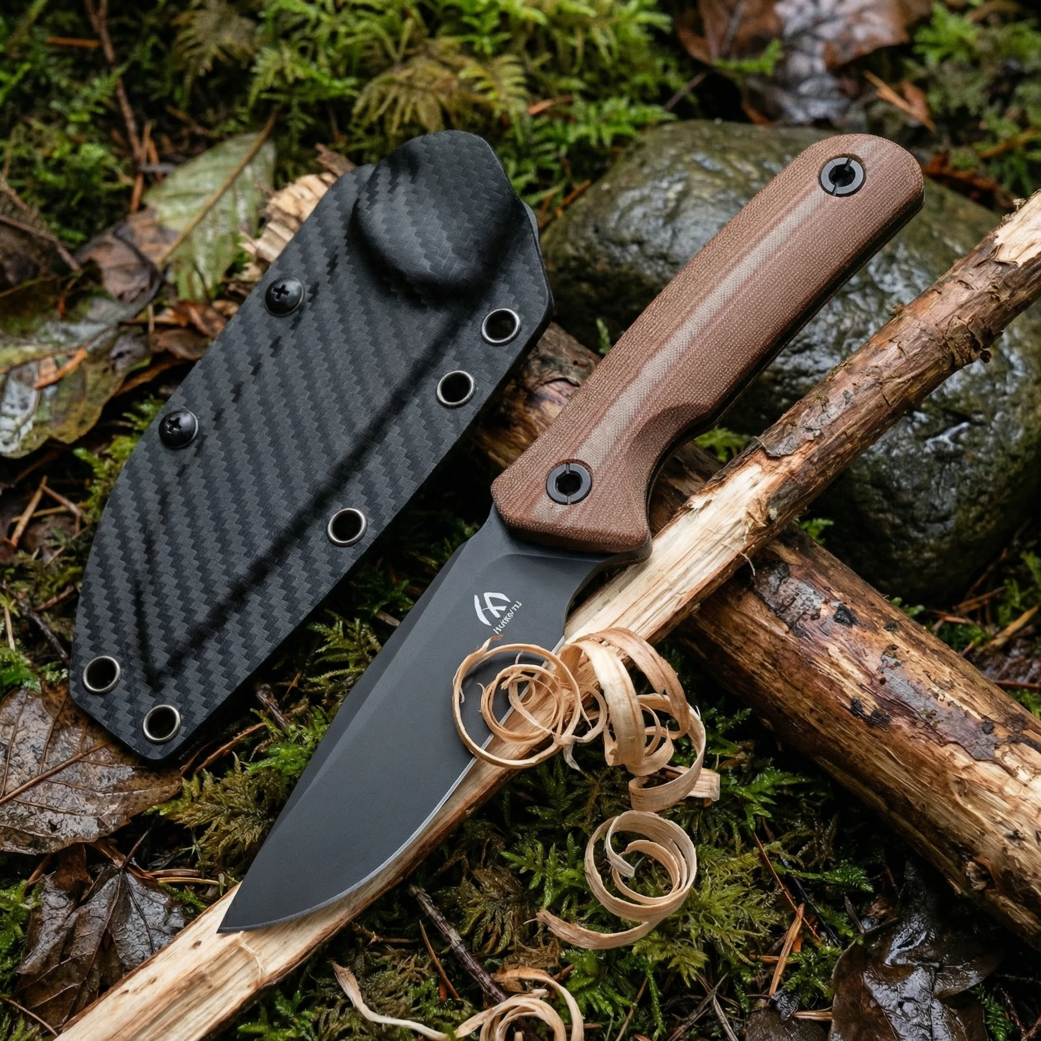 Cuchillo táctico de acero de alta dureza para exteriores y emergencia - imagen 5