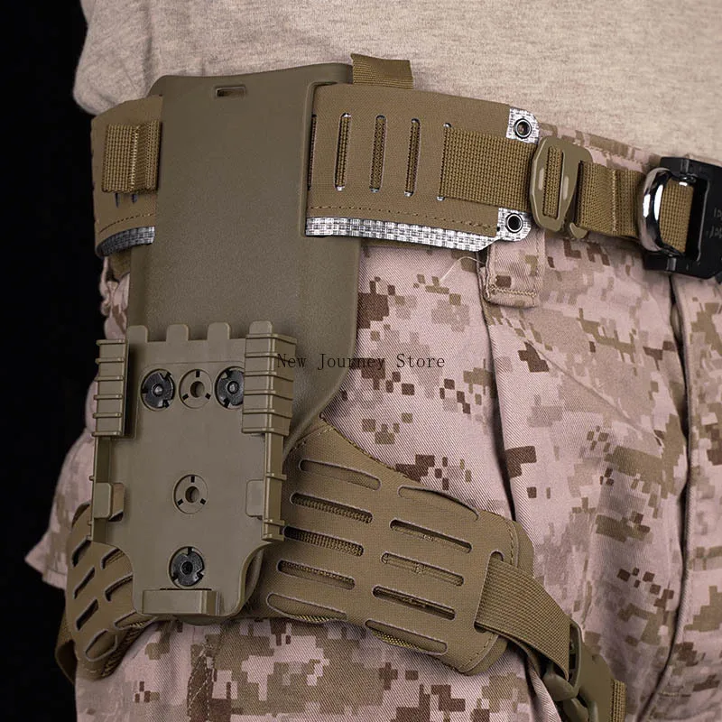 Adaptador táctico QLS MOLLE para funda kit lateral muslo rápida - imagen 5
