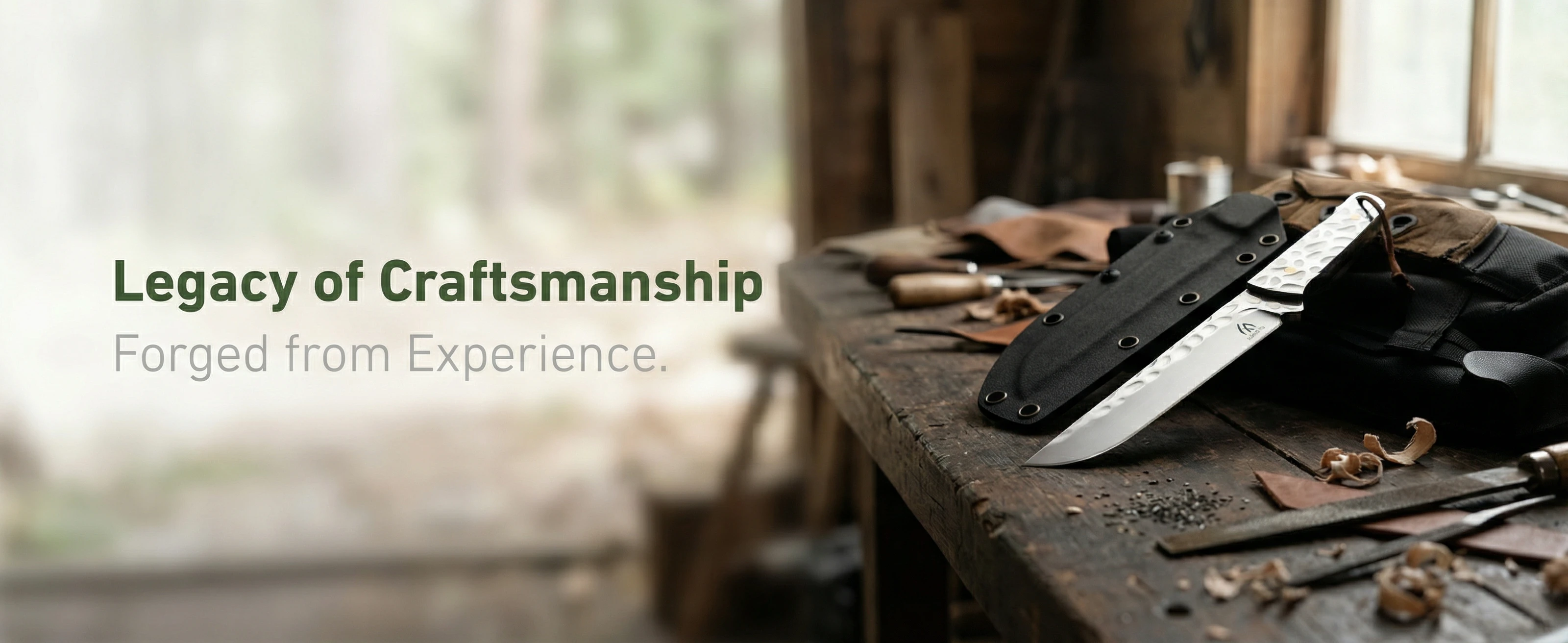 Cuchillo fijo acero inoxidable para aire libre y emergencia camping