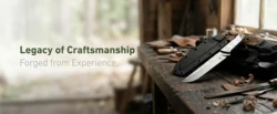 Cuchillo fijo acero inoxidable para aire libre y emergencia camping