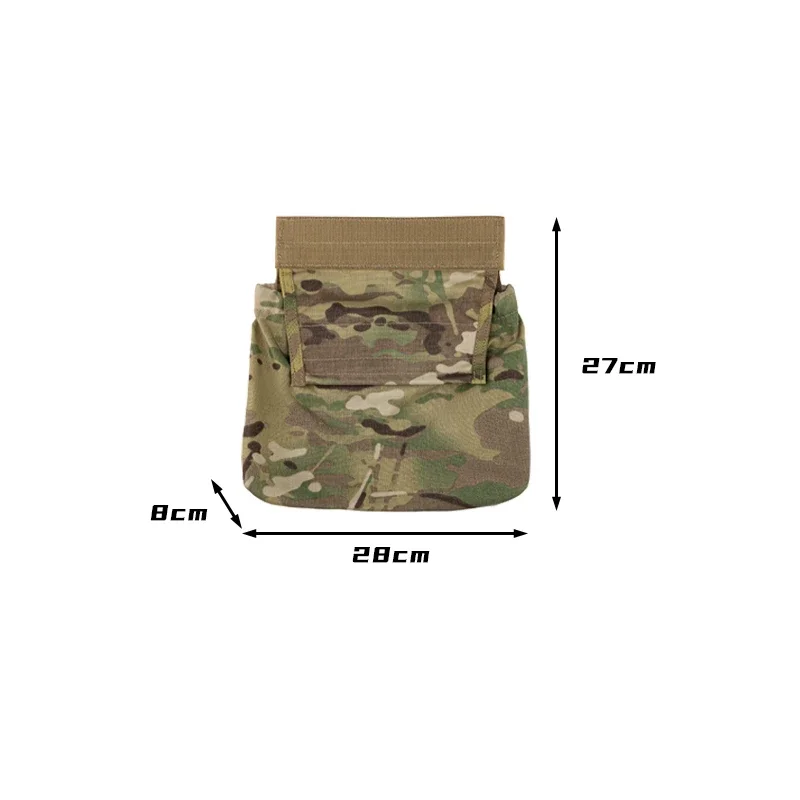 Bolsa táctica abdominal airsoft para portaplacas plegable - imagen 5