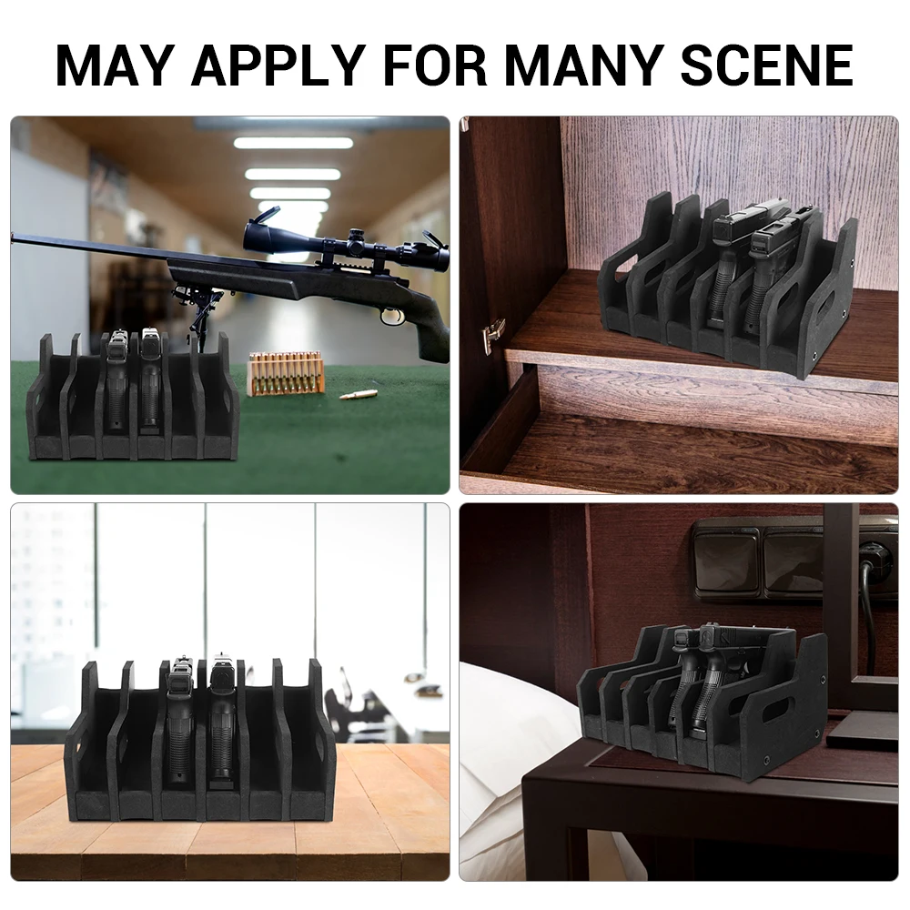 Soporte pistolas espuma para caja fuerte – Organizador universal - imagen 4