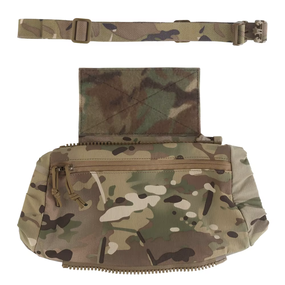 Riñonera táctica con bolsillo calentador para airsoft caza e invierno - imagen 4