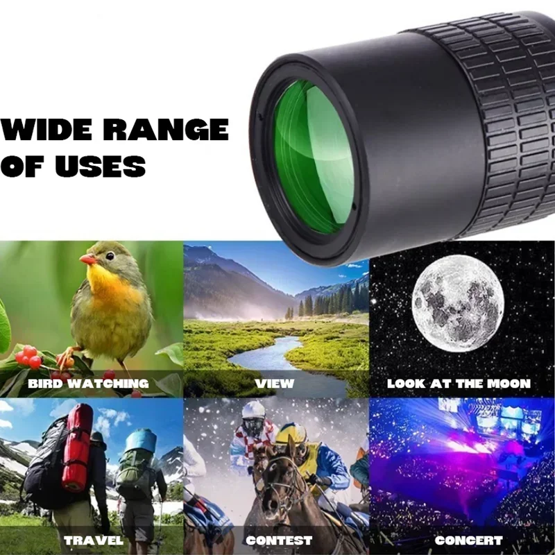 Monocular óptico profesional metálico para observación y campismo - imagen 2