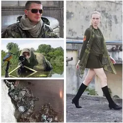 CLUSGO Red Camuflaje Wargame – Bufanda táctica