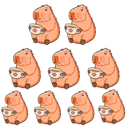 Parche bordado velcro Corgi gato rana – Diseño dibujos animados