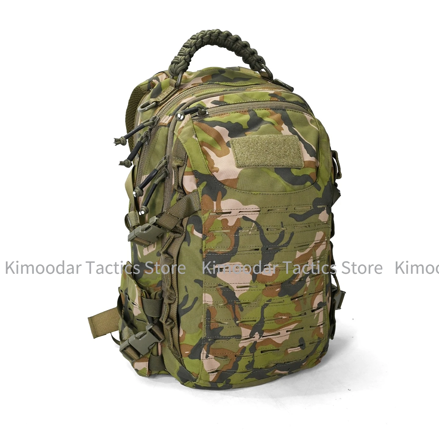Mochila táctica nylon gran capacidad huevo de dragón camuflaje hojas - imagen 5
