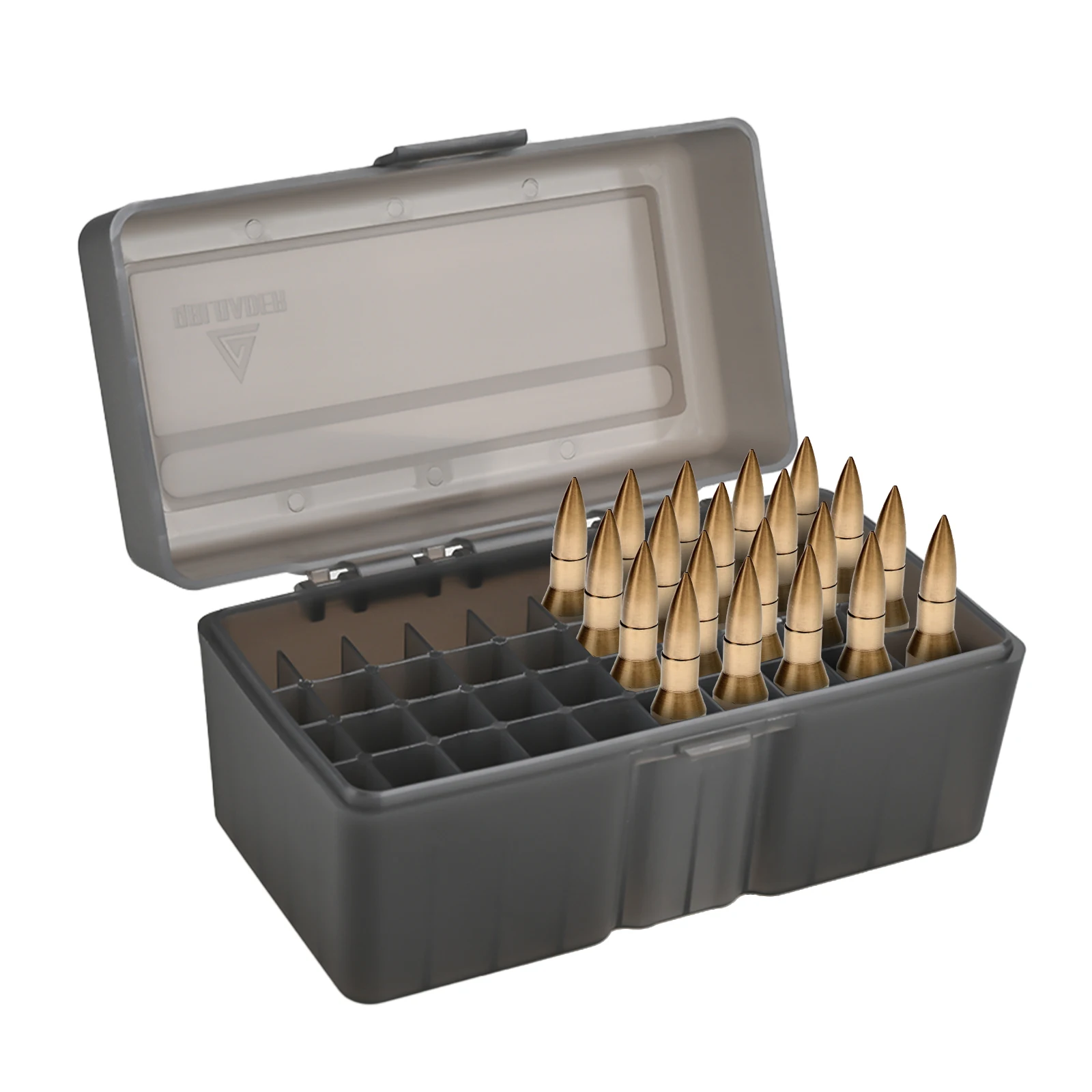 Caja rígida para munición .308 de 50 cartuchos