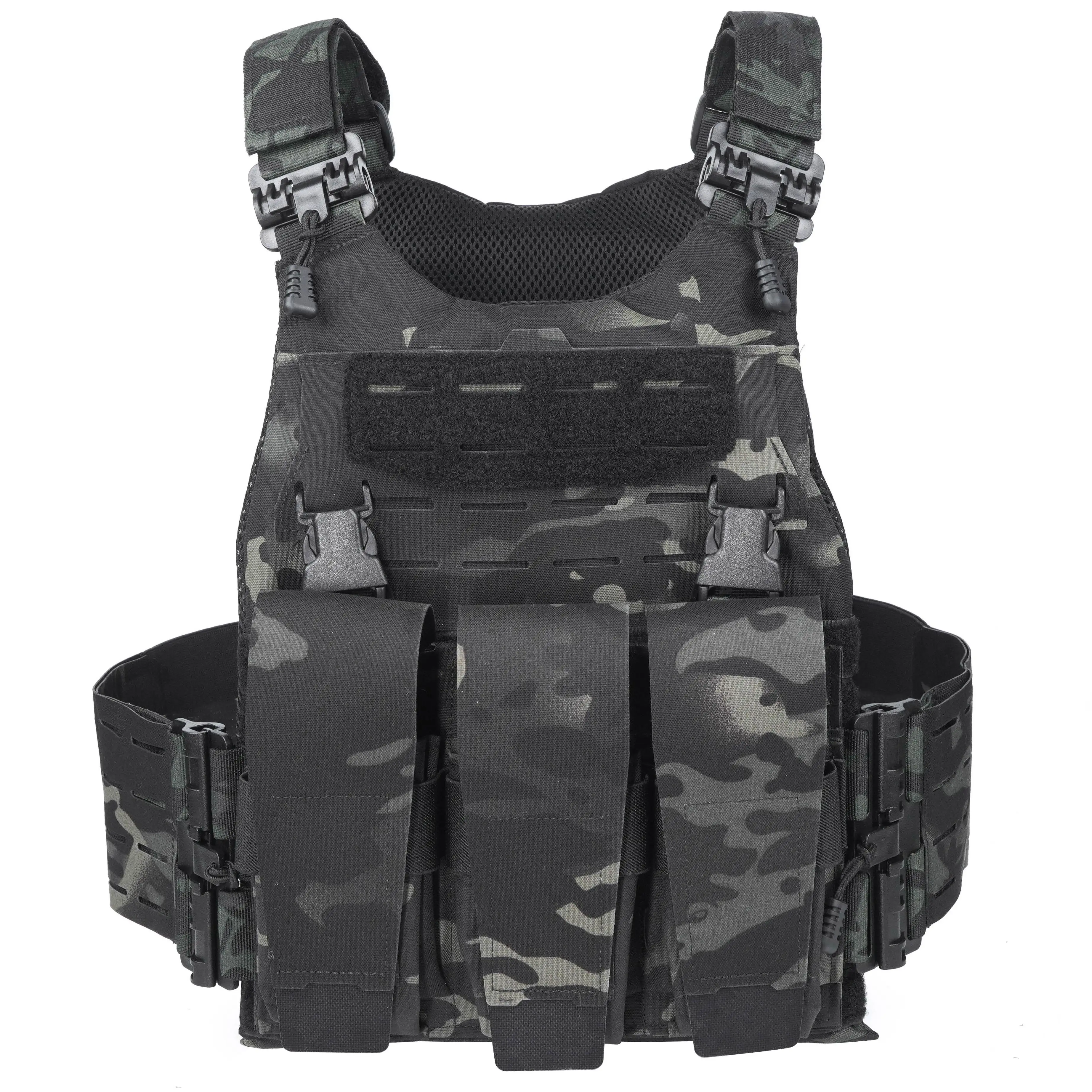 DMGear Chaleco Táctico MOLLE Portador de Placas – Entrenamiento