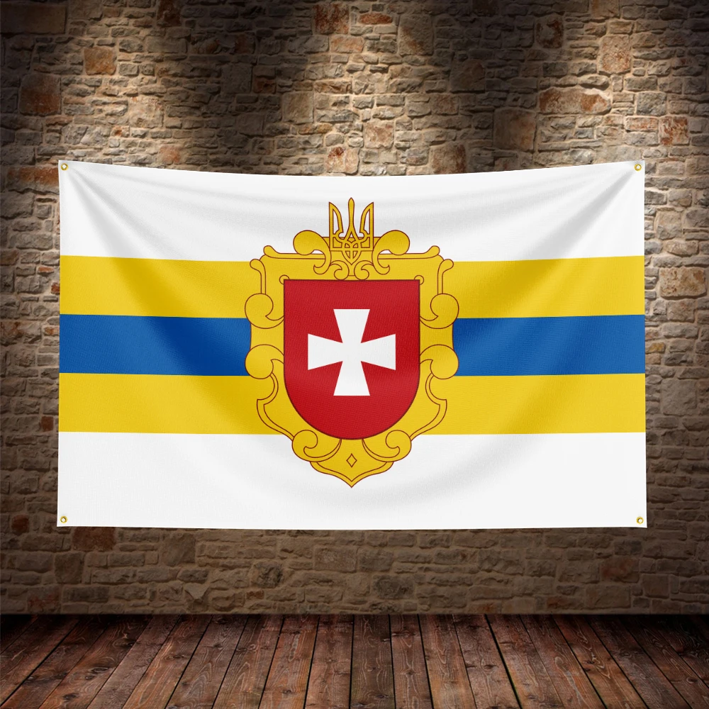 Bandera de Ucrania de la provincia de Rívna – Decoración - imagen 5