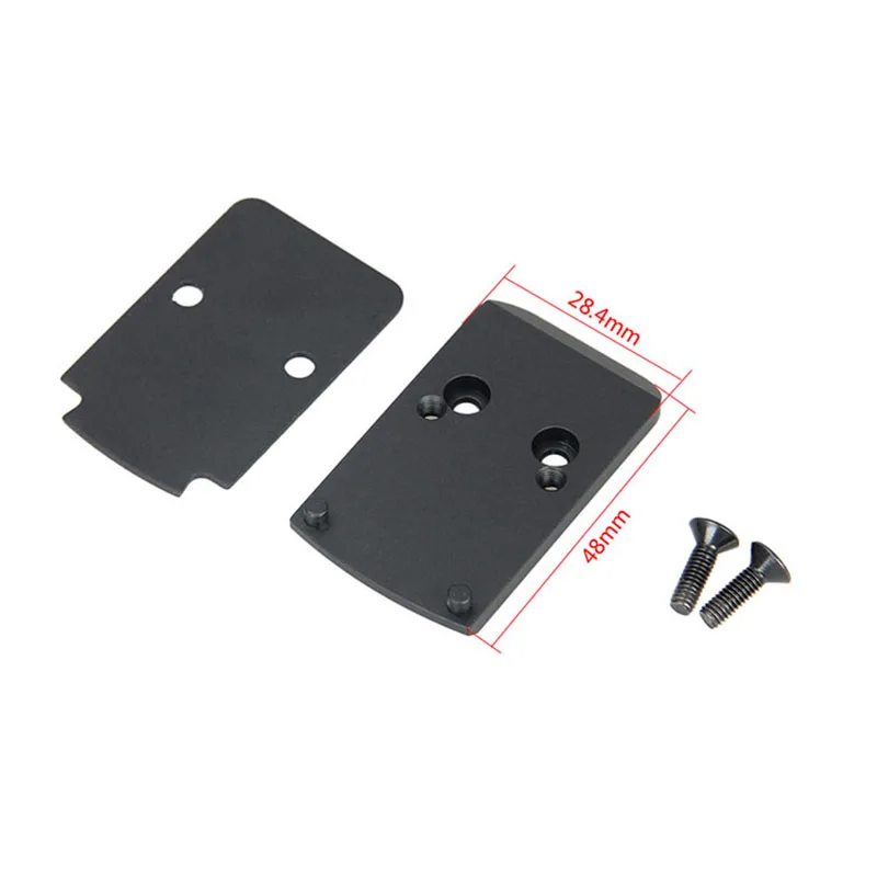 Placa adaptadora montaje punto rojo Picatinny para caza - imagen 5