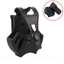 Porta esposas táctico con clip giratorio 360° para cinturón