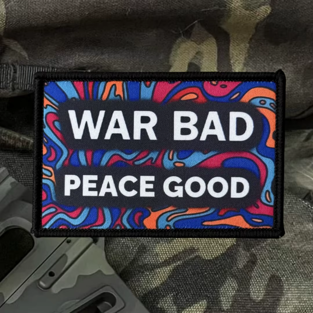 War Bad Tobs Parche militar insignia - moral divertida para ropa - imagen 5