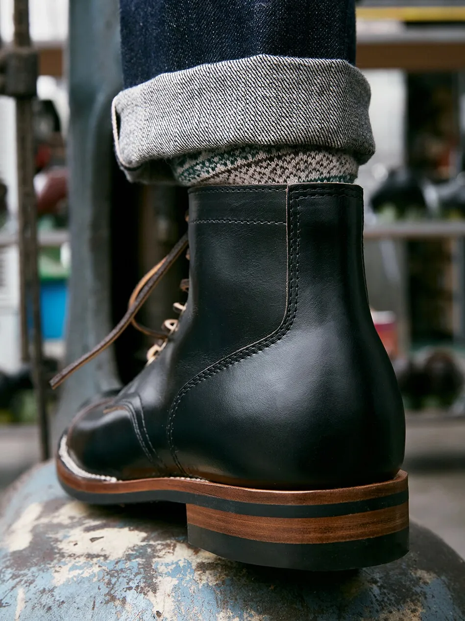 KOWM Botas de senderismo impermeables piel de vaca Goodyear - imagen 5