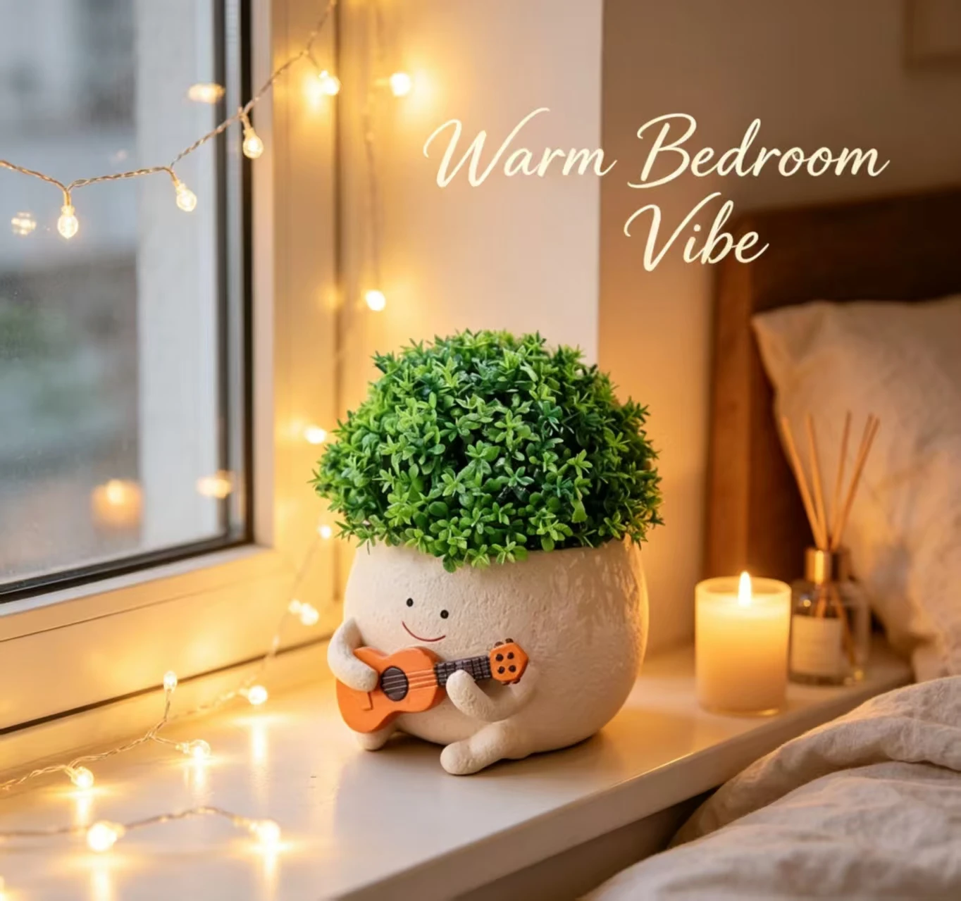Maceta decorativa para suculentas
