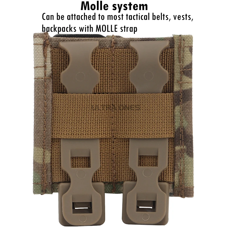 Fundas para cargadores 1911 MOLLE doble apertura rápida cintura - imagen 3