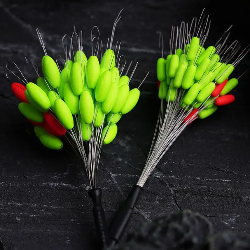 Flotador táctico negro para pesca con mosca – Accesorio de silicona - imagen 2