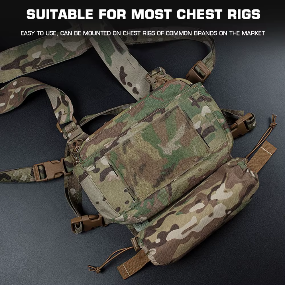 Bolsa IFAK táctica primeros auxilios EDC rápida para cinturón airsoft - imagen 3