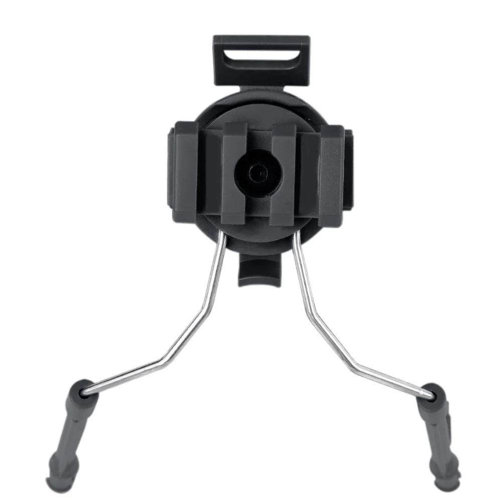 Soporte táctico riel Picatinny para auriculares, casco giratorio - imagen 3