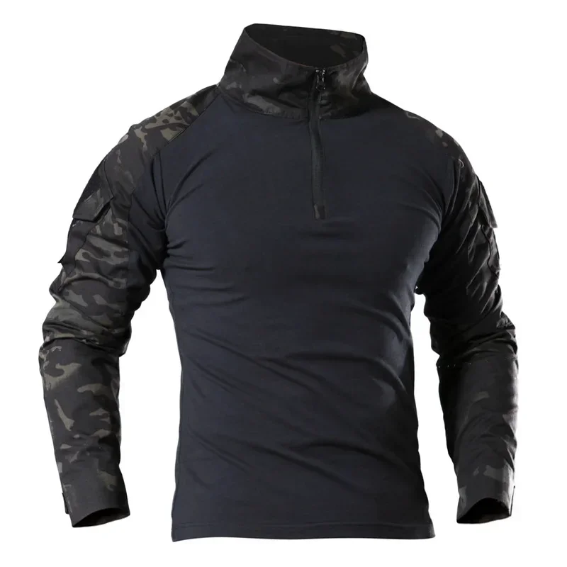 Camisa táctica de camuflaje para combate y airsoft