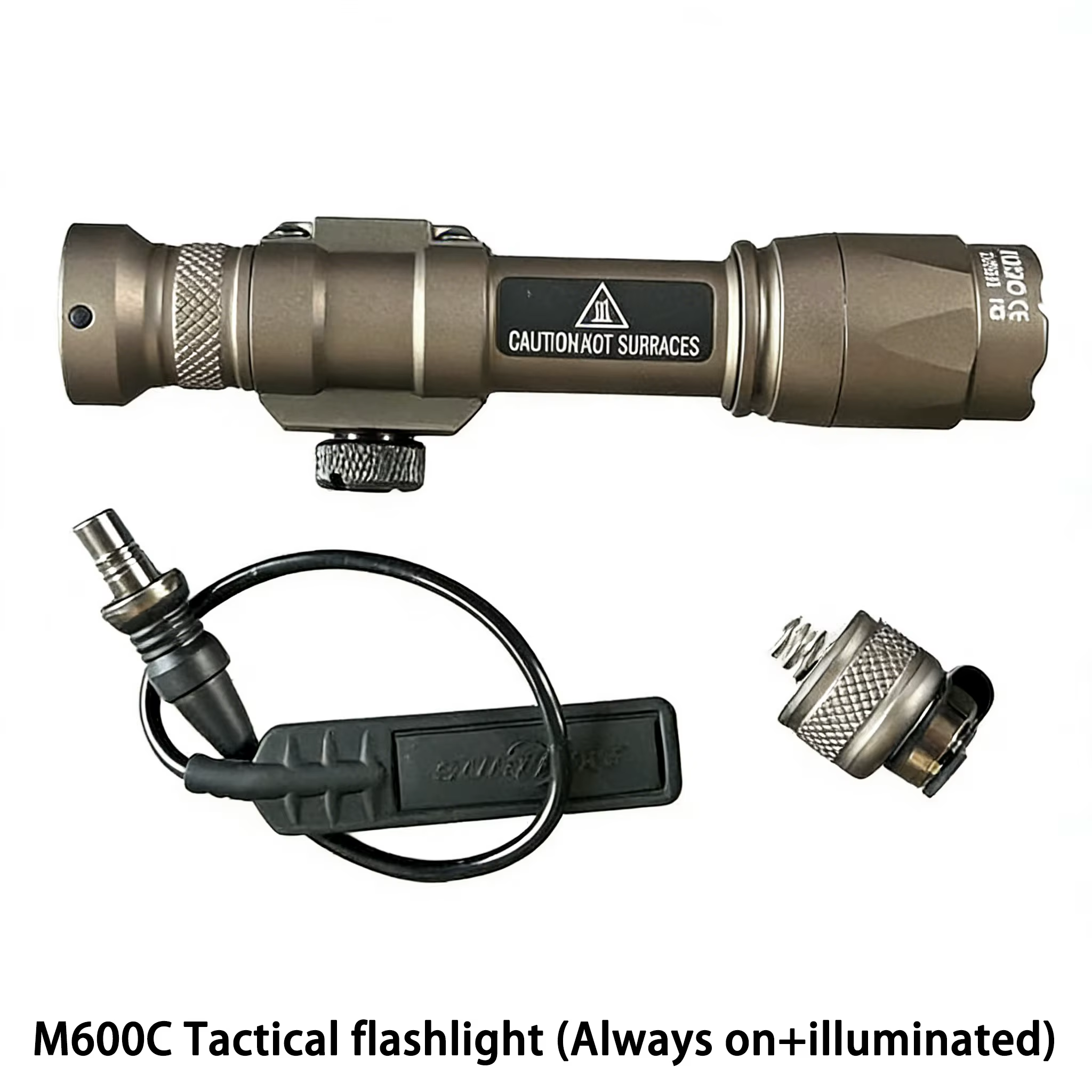 SureFire M600 Linterna táctica con riel Picatinny para rifle y pistola - imagen 4
