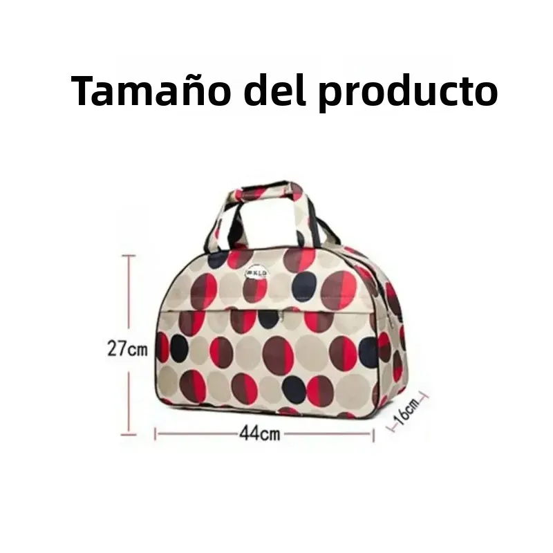 Bolsa organizadora de viaje lona plegable gran capacidad - imagen 2