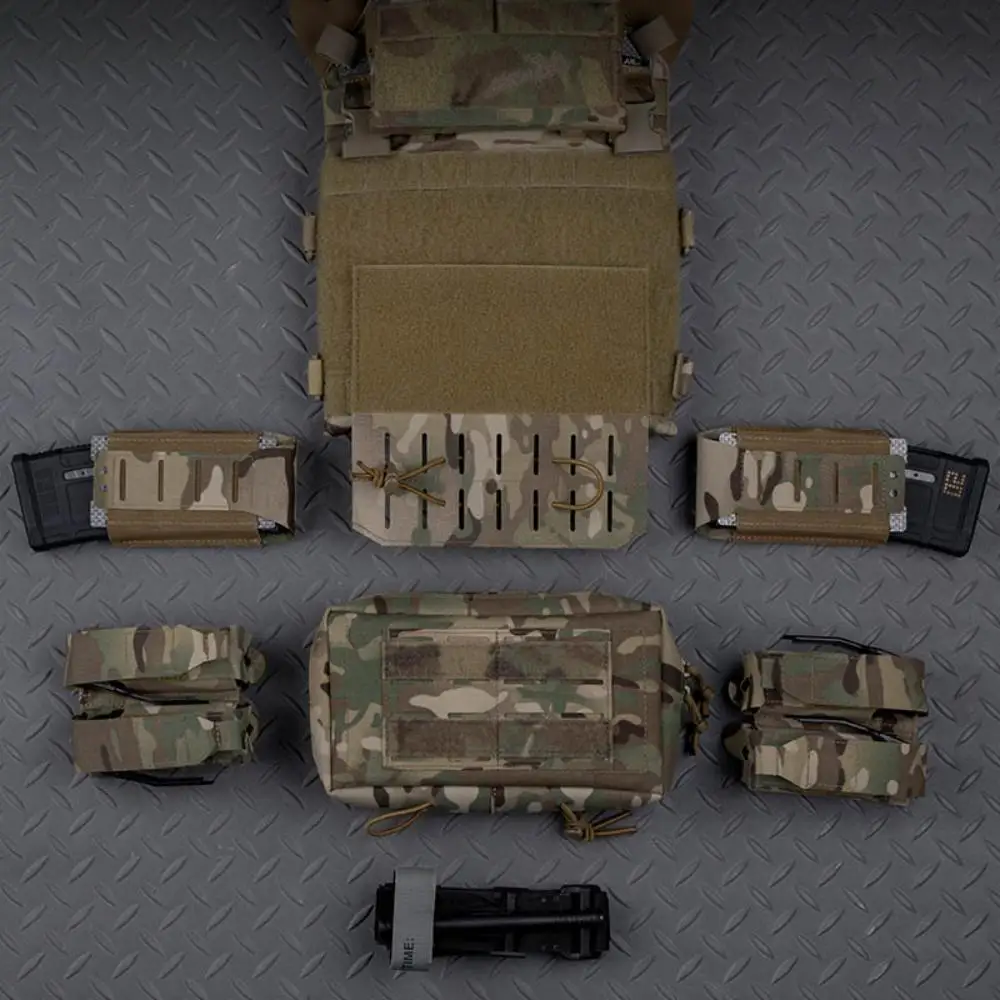 Placa adaptadora Poseidon Defense DHP – Conversor velcro a MOLLE - imagen 2