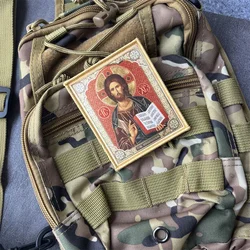 Parche táctico insignia moral estampado para brazalete gancho y bucle