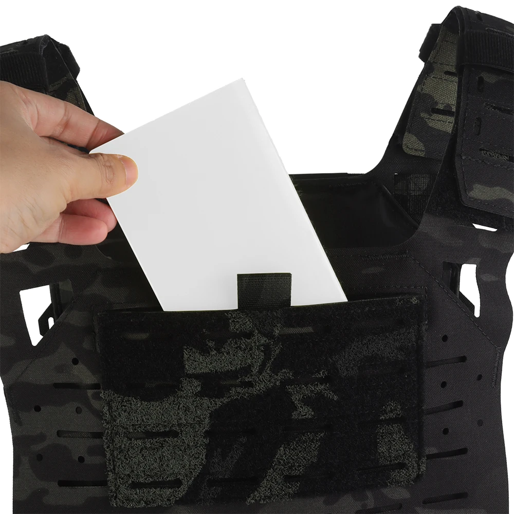 POSEIDON DEFENSE Chaleco portaplacas SFV2 MOLLE con velcro gancho - imagen 3