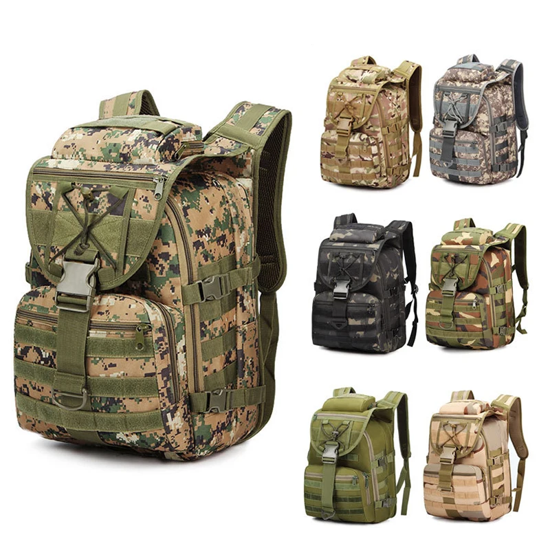 Modelo X7 Mochila táctica Molle para camping, senderismo - imagen 4