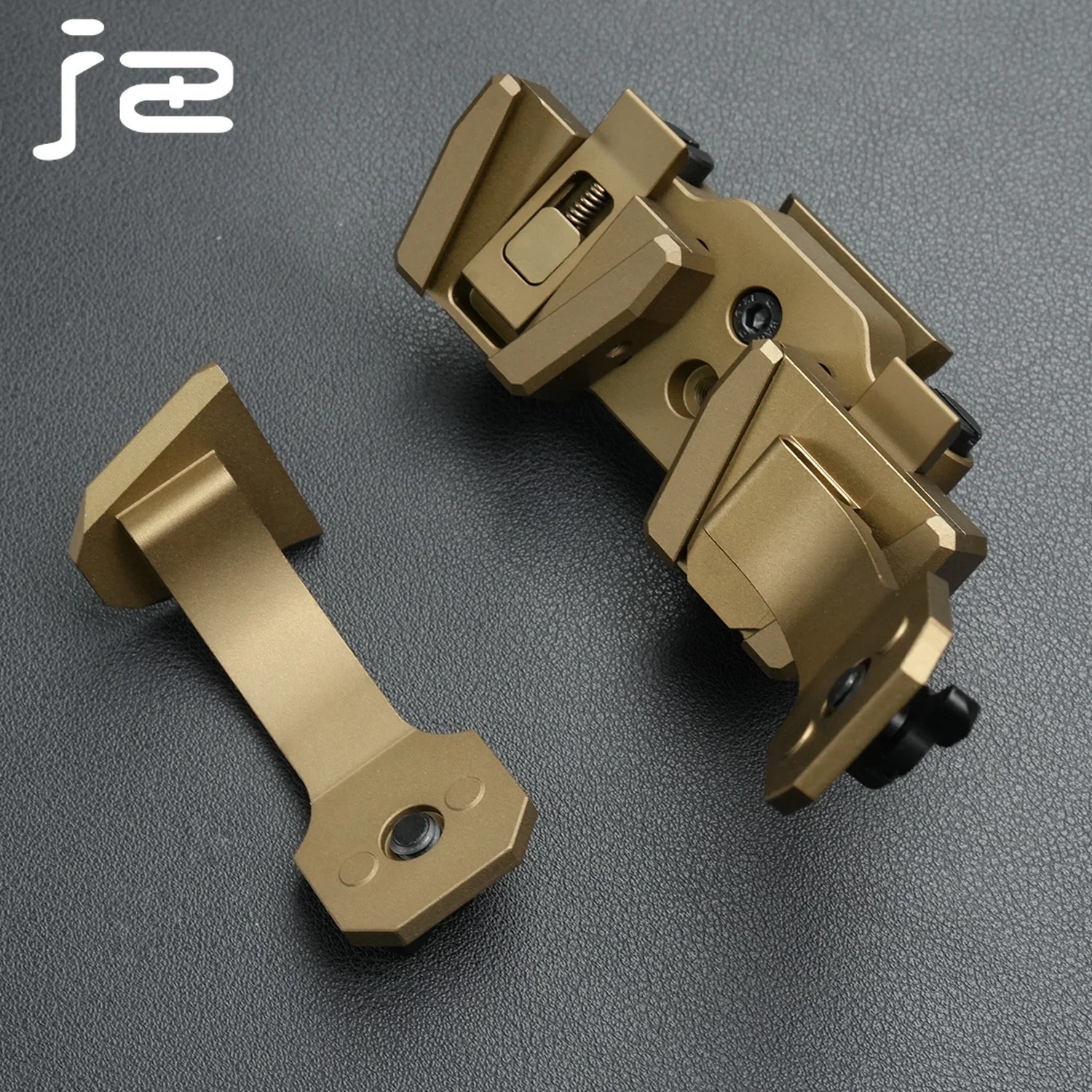 Soporte NVG de casco en J doble brazo aluminio PVS-14 L4G24 - imagen 3