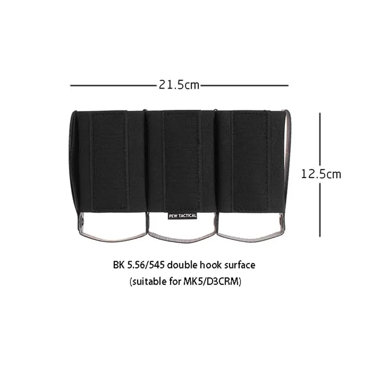 Vista de la bolsa tática con compartimentos