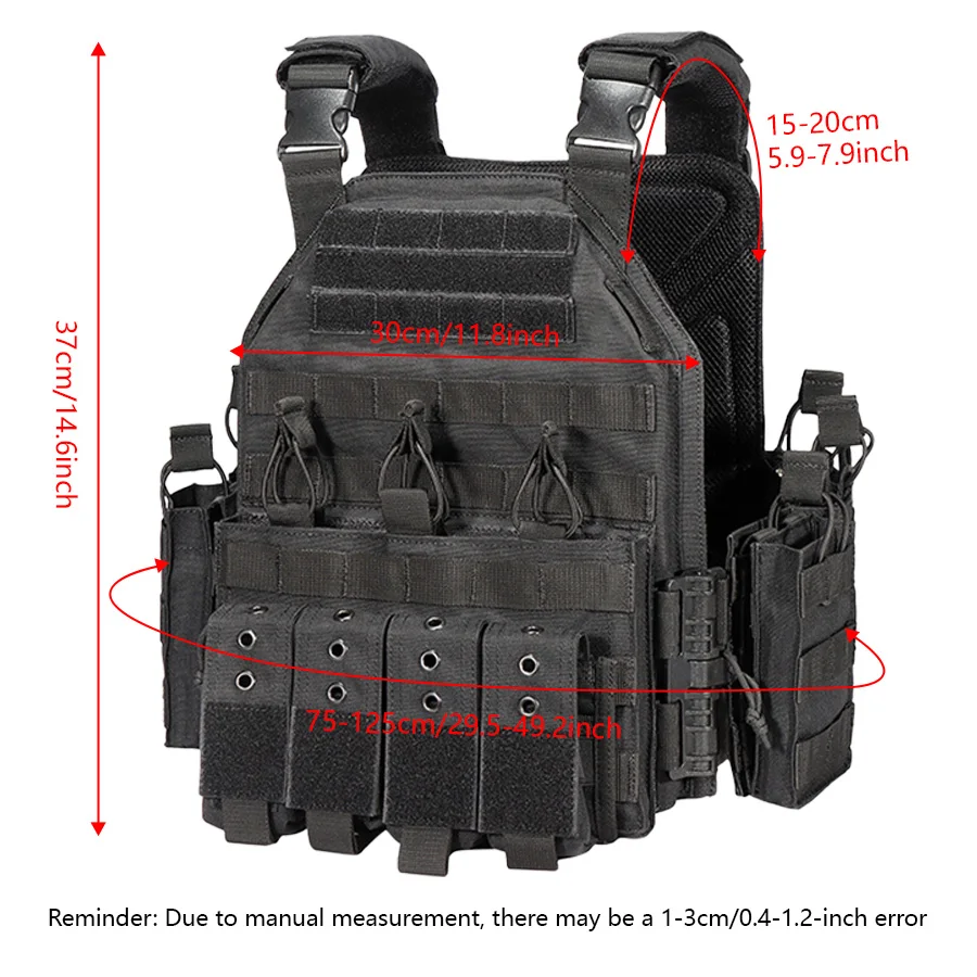 Chaleco táctico camuflaje con diseño de liberación rápida