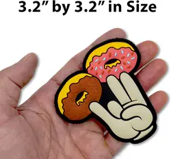 Shocker Donuts Parche moral táctico PVC 3D