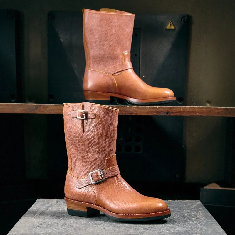 KOWM Botas de trekking piel vaca – Goodyear para trabajo y senderismo - imagen 5