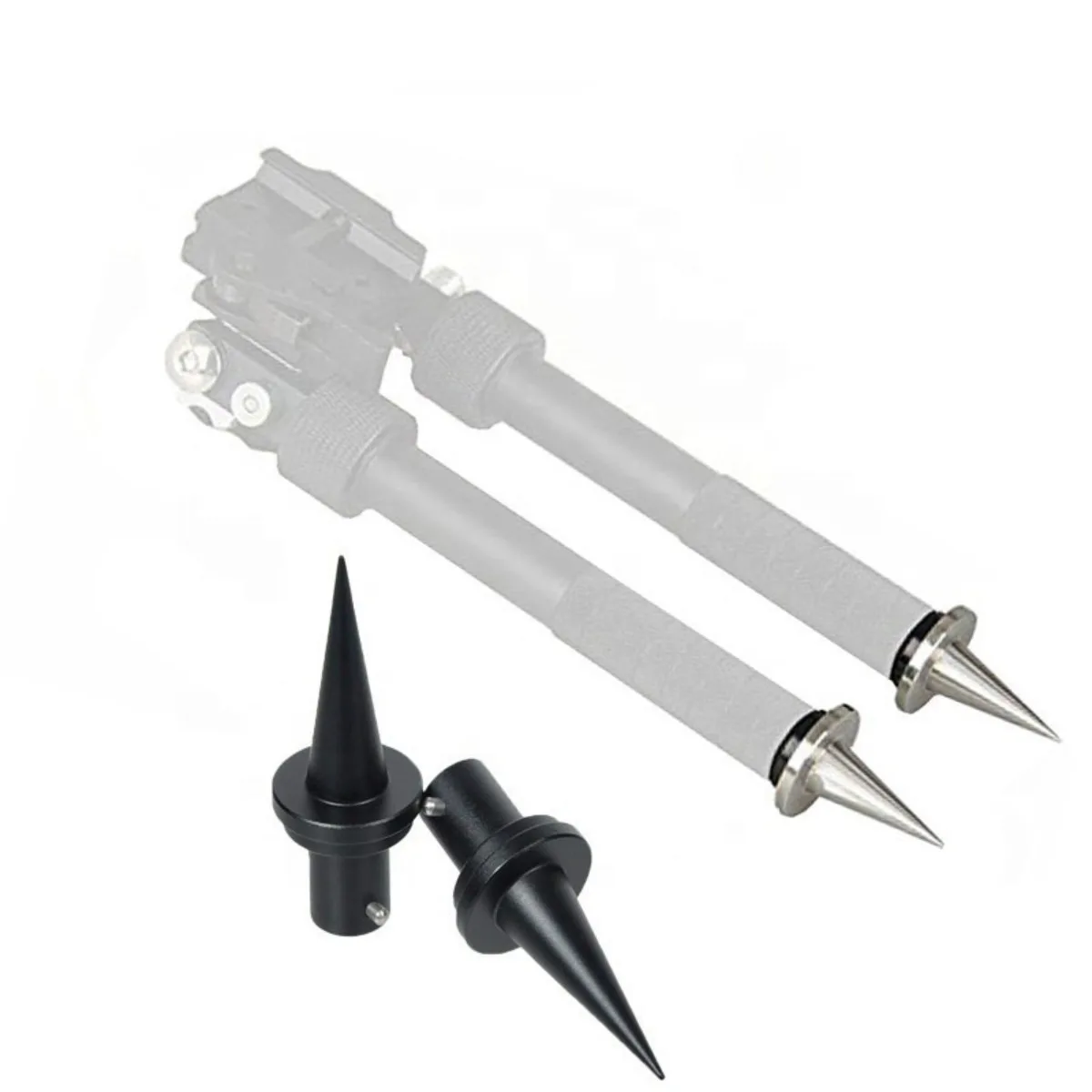 Patas de bipod táctico para rifle