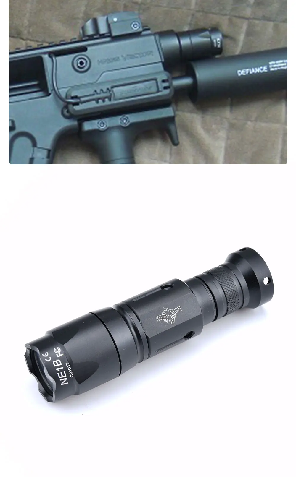 Acabado y diseño para uso en accesorios de airsoft