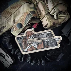 Parche táctico Spectre Squad calavera – Velcro MOLLE