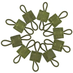 Soporte MOLLE elástico retenedor de correas para chaleco táctico